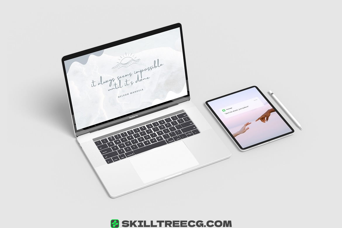 图片[3]-Macbook and iPad Pro Mockup（984563）-技能树
